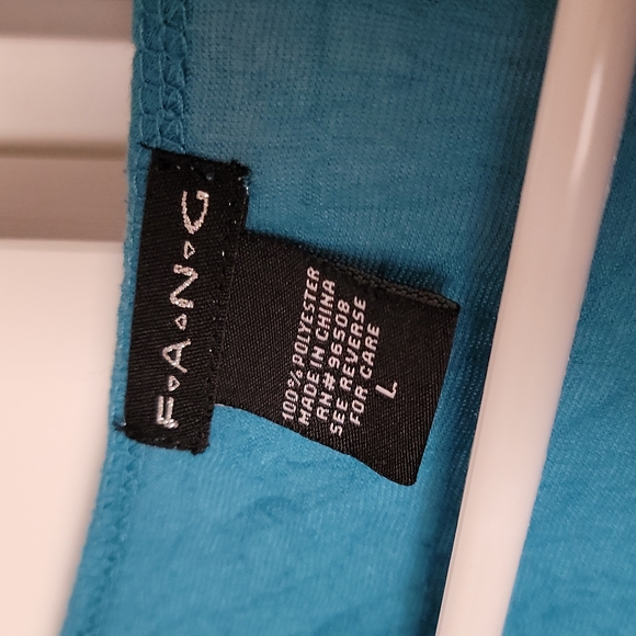 Teal FANG Blouse - Picture 4 of 8